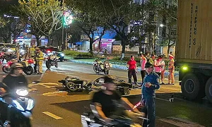 Người đàn ông tử vong sau tai nạn liên hoàn Người đàn ông tử vong sau tai nạn liên hoàn