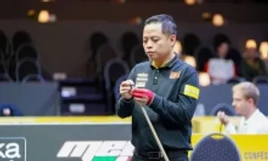 Cơ thủ Việt Nam bị xử ép ở World Cup billiard Cơ thủ Việt Nam bị xử ép ở World Cup billiard