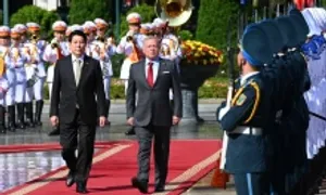 Chủ tịch nước chủ trì lễ đón Quốc vương Jordan